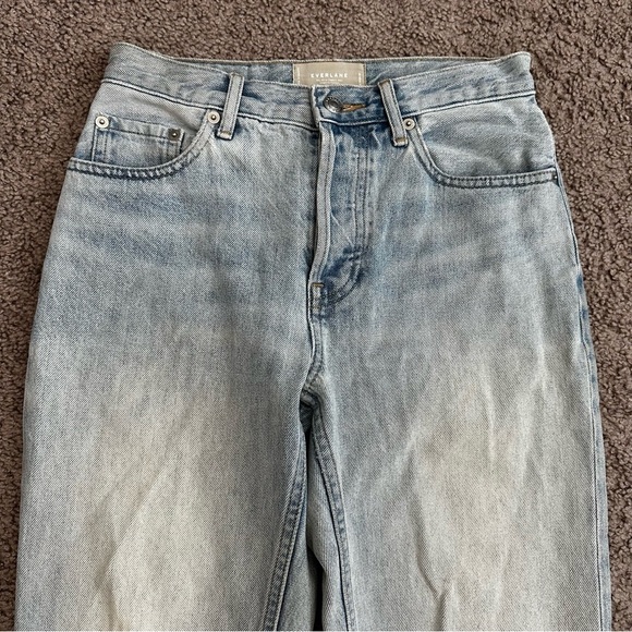 Everlane The 90s Cheeky Jean Organic Cotton Light Wash Womens 24 Regular - Picture 4 of 14